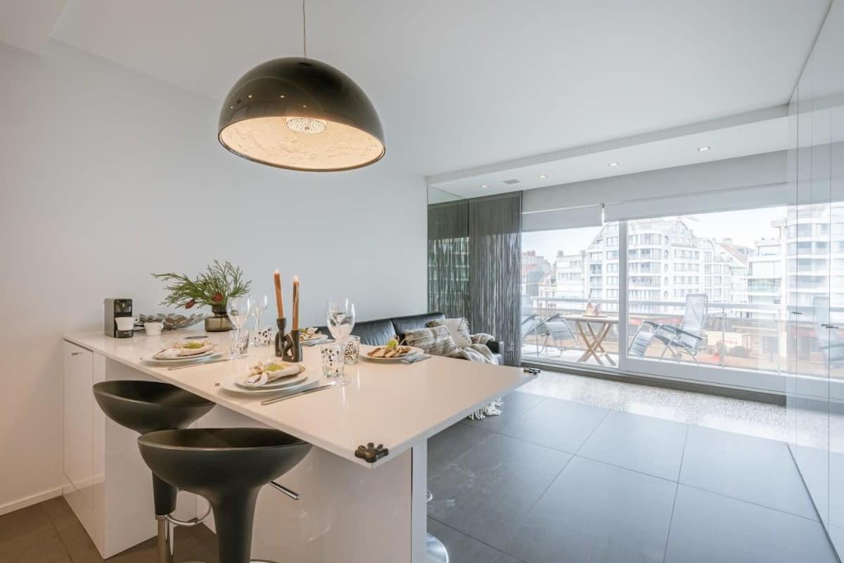 Modern Apartment In Centre Of Knokke Dış mekan fotoğraf